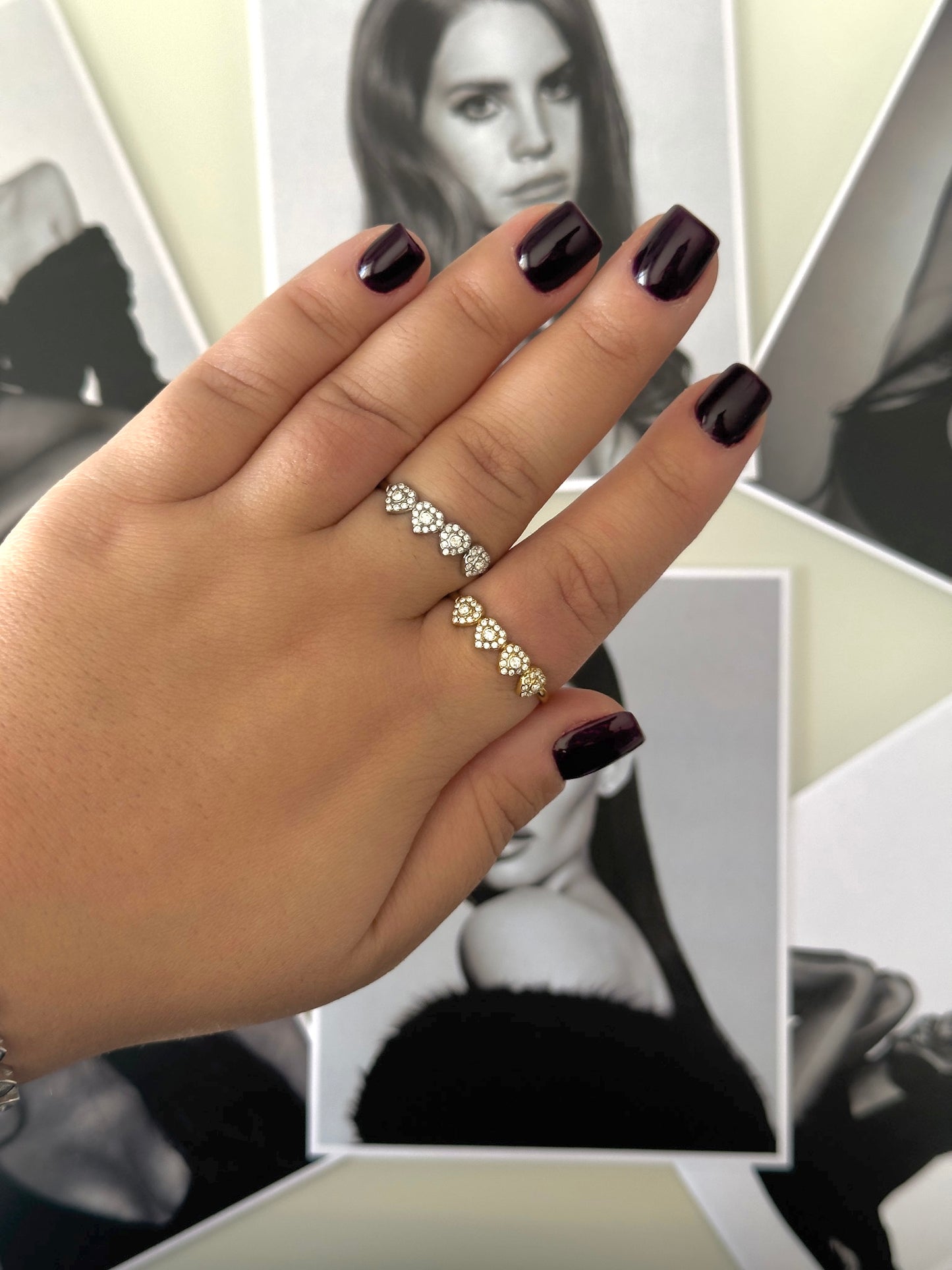 🤍 glam ring