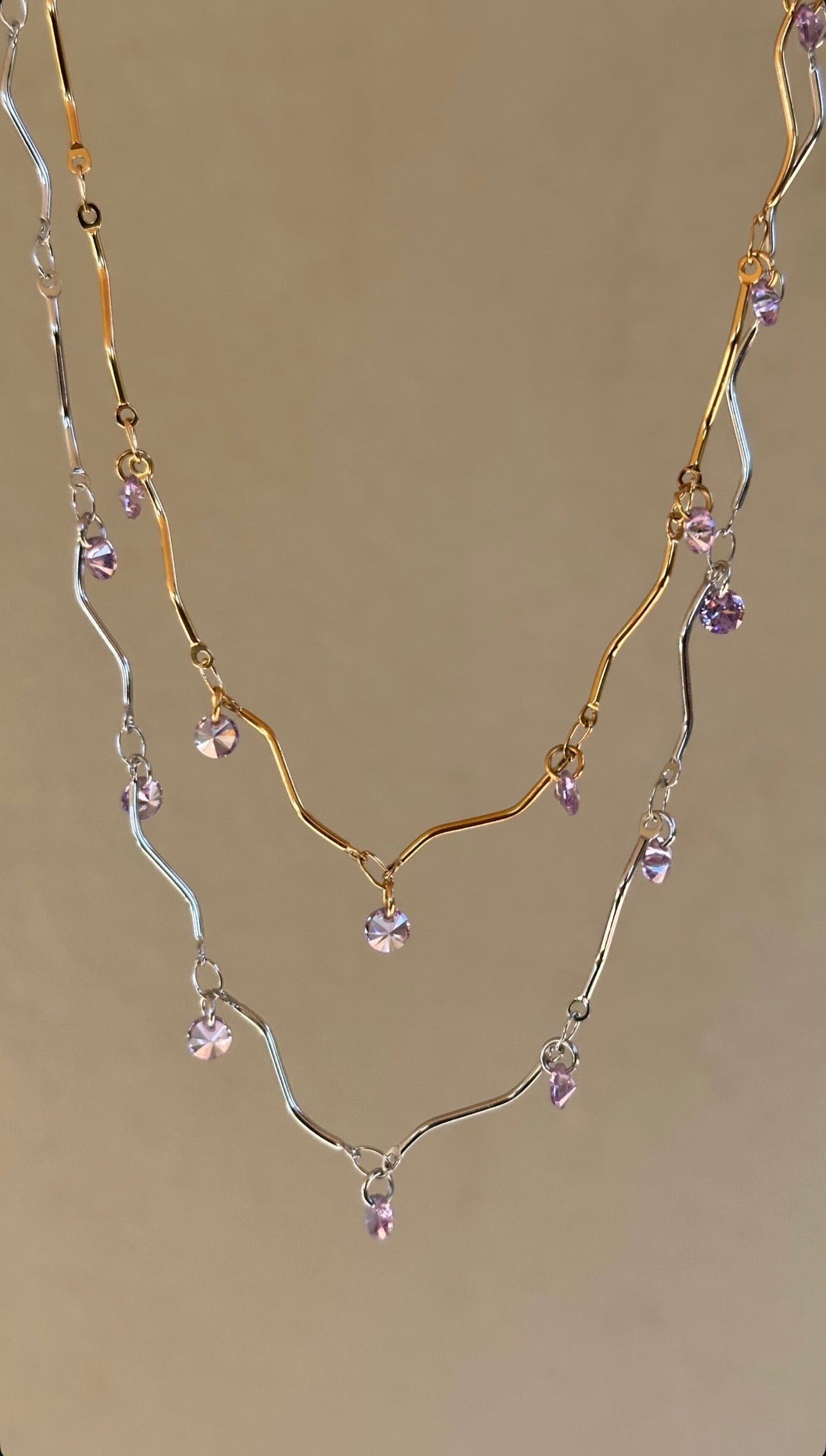 Lilac crystals