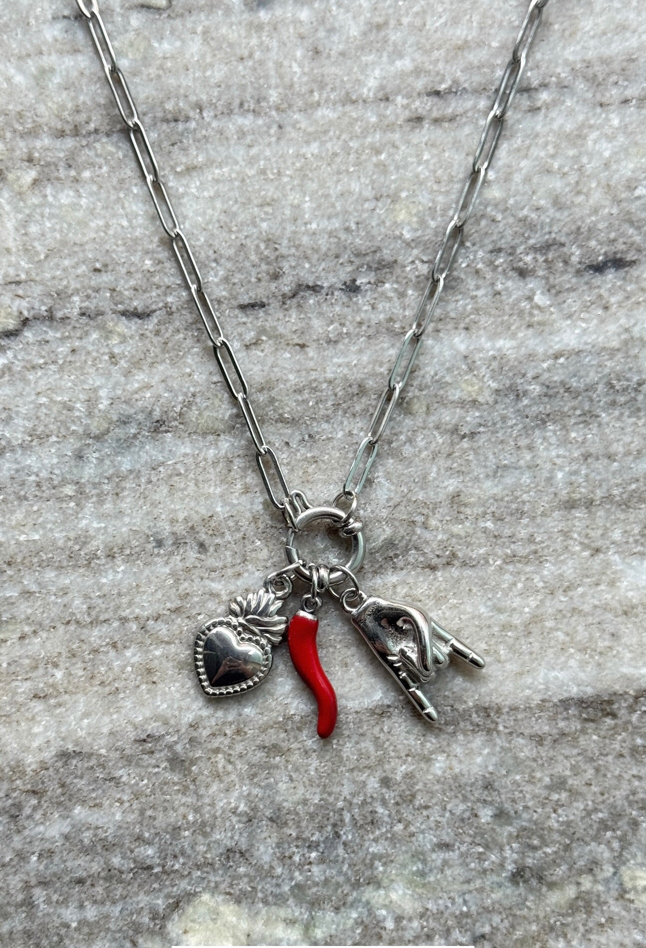 🌶️ charm necklace