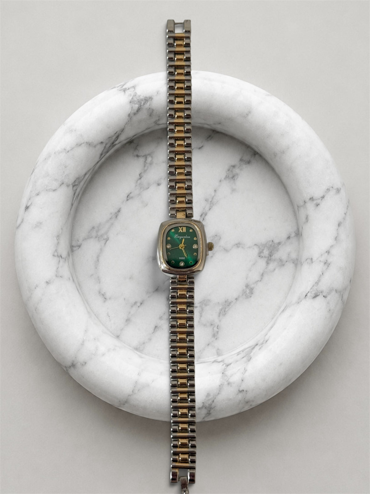 Gina mixed-emerald