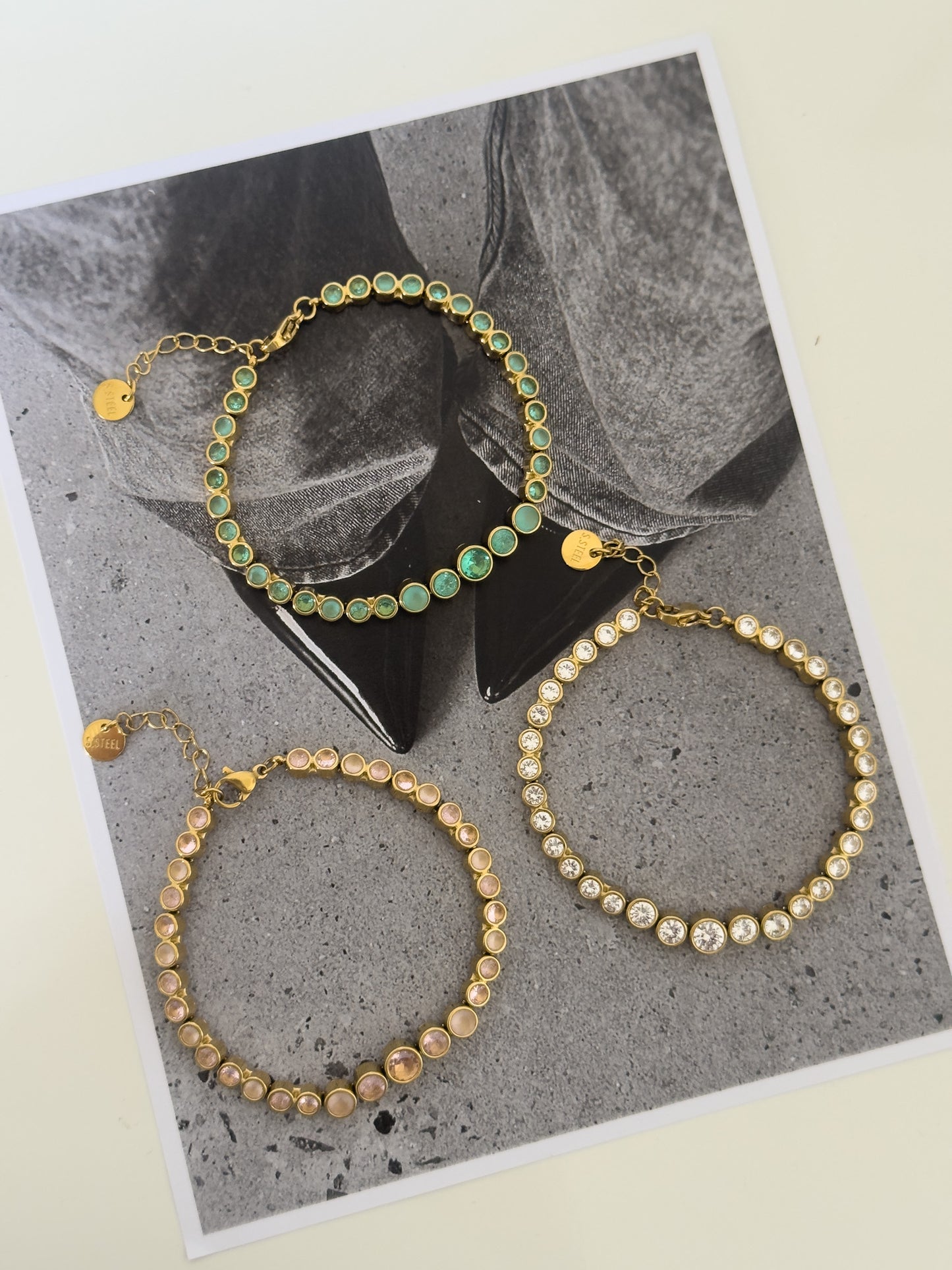 Crystal bracelet •GOLD EDITION•