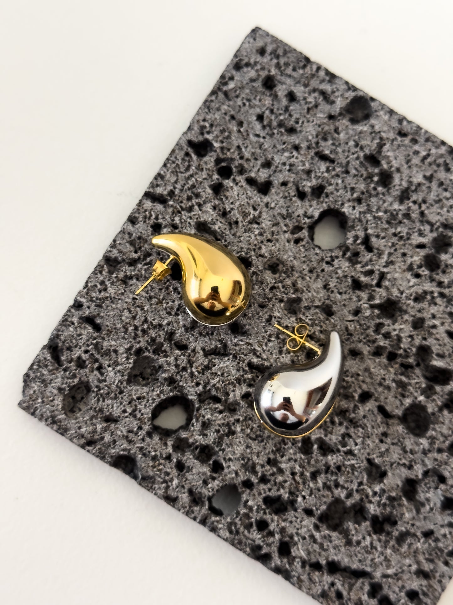 2tone 💧 earrings