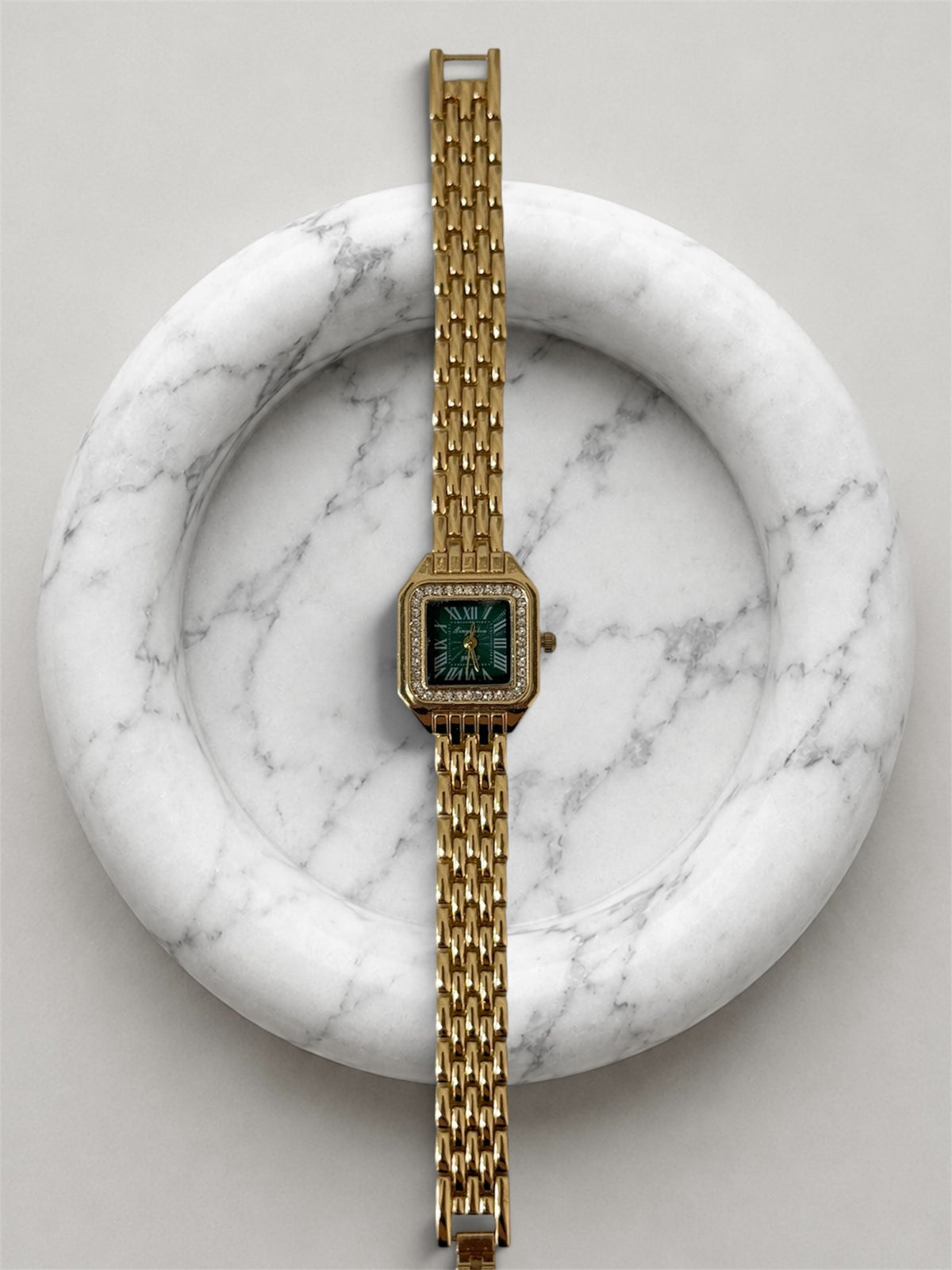 Bella gold-emerald