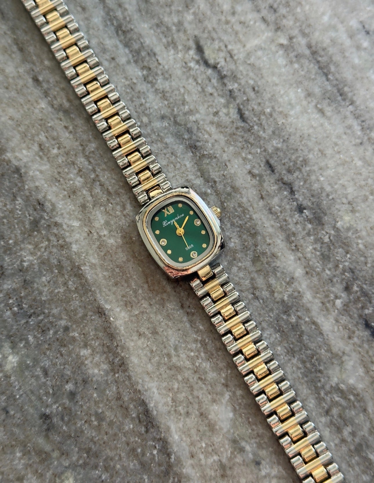 Gina mixed-emerald