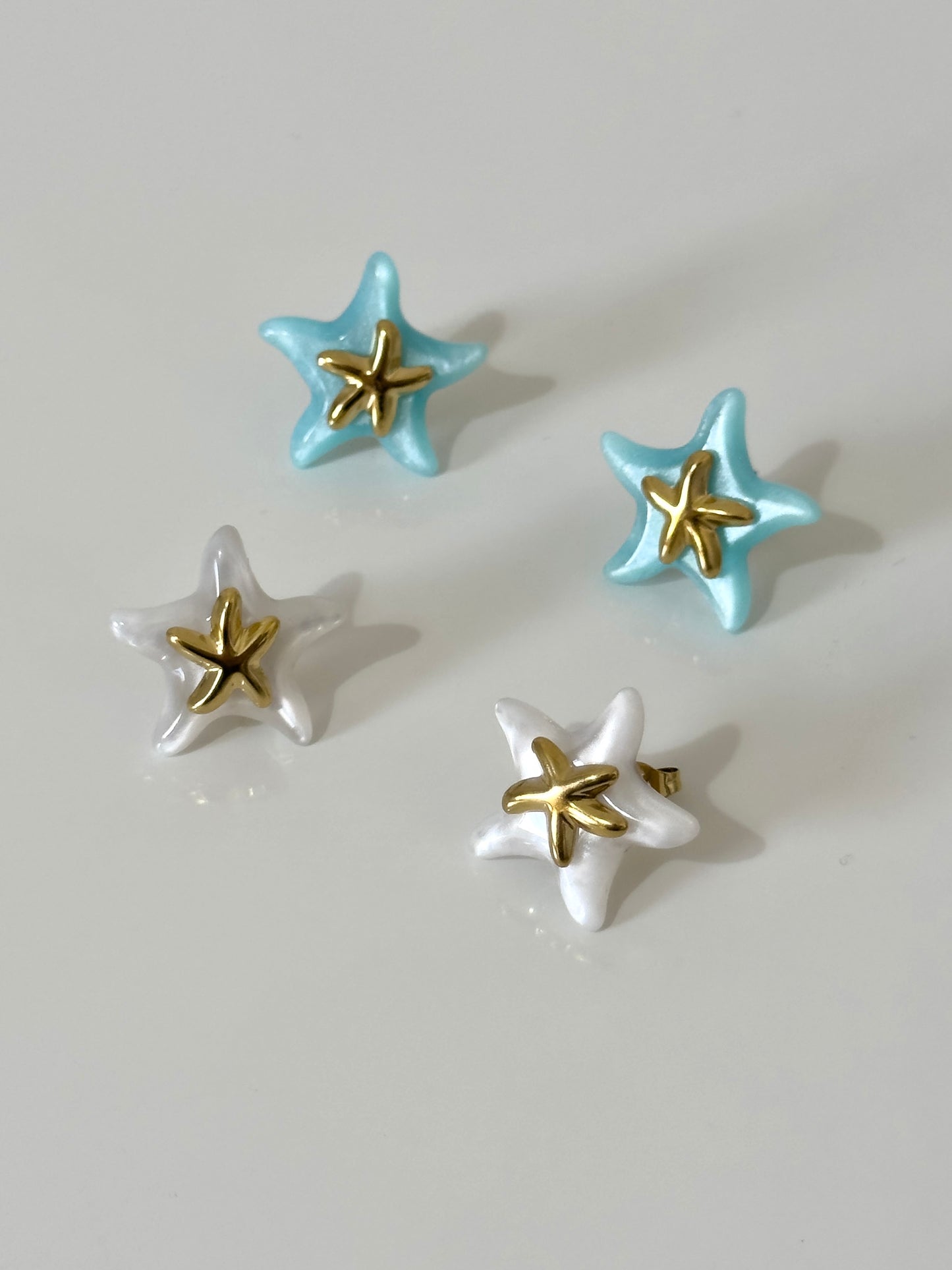 Starfish earrings