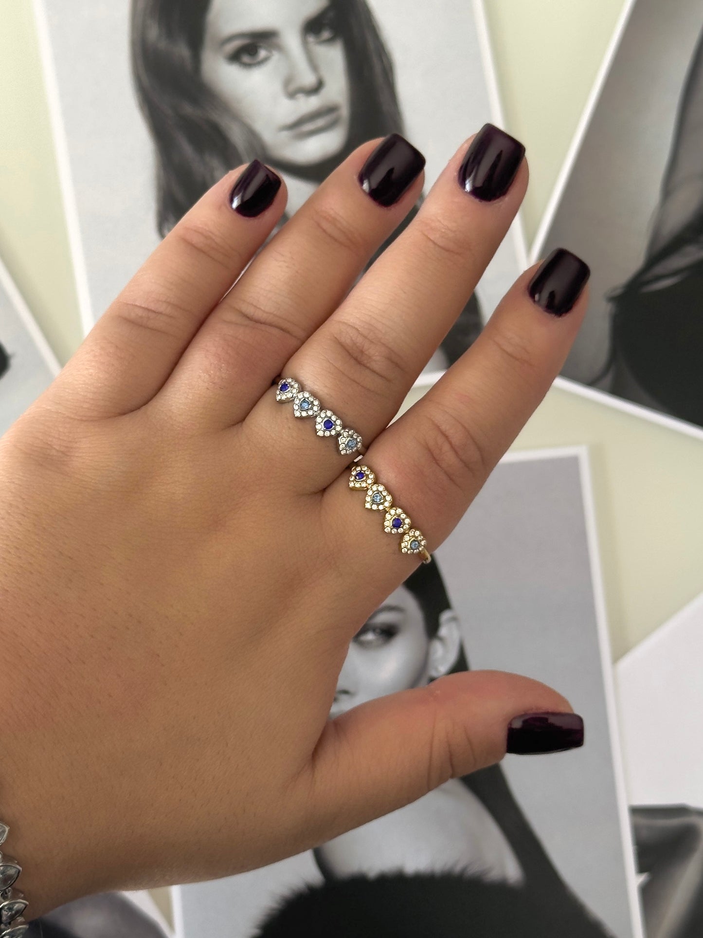 🩵 glam ring