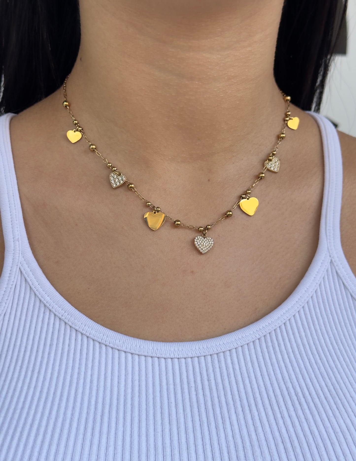 🩷 charm necklace