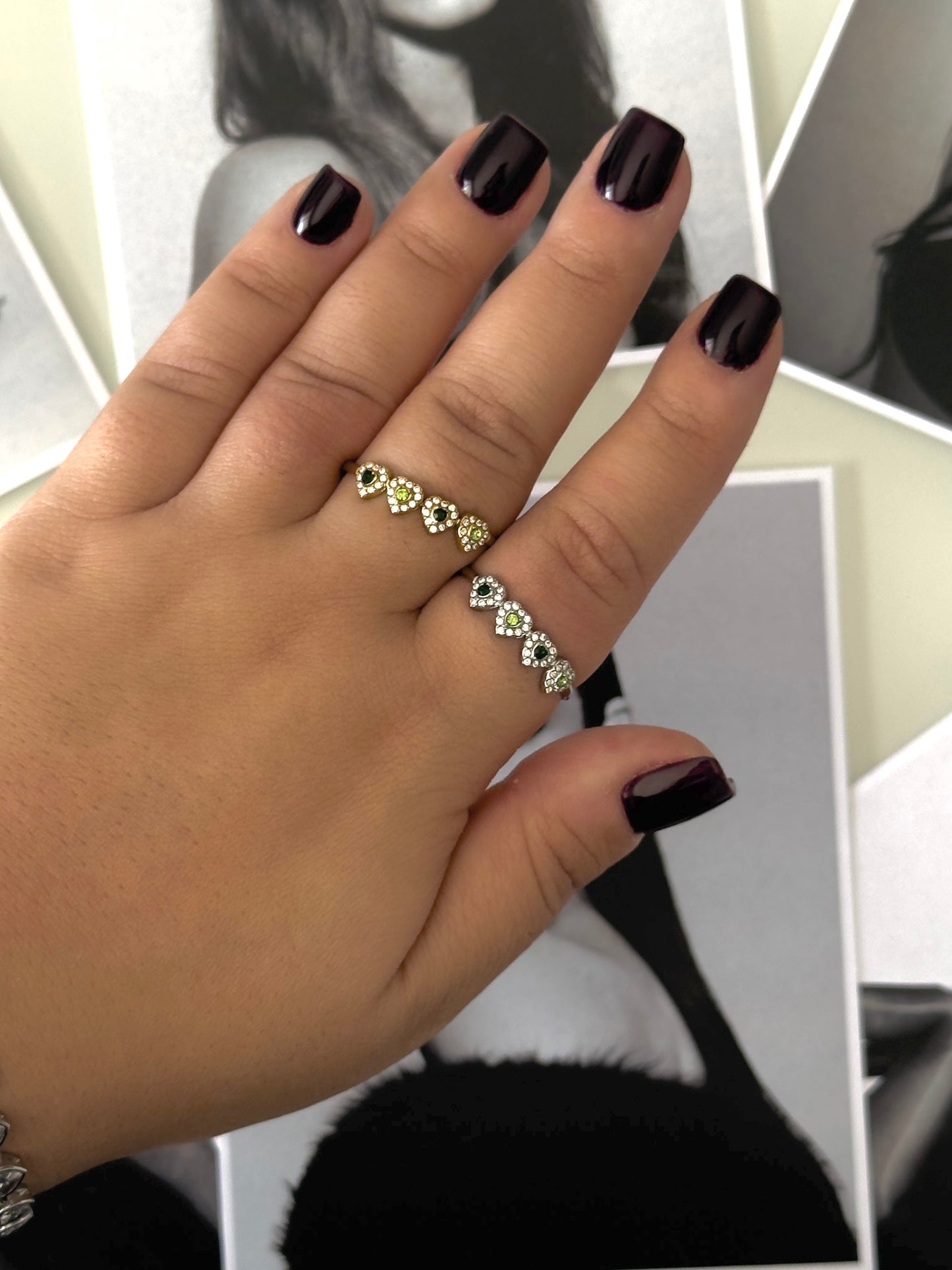 💚 glam rings