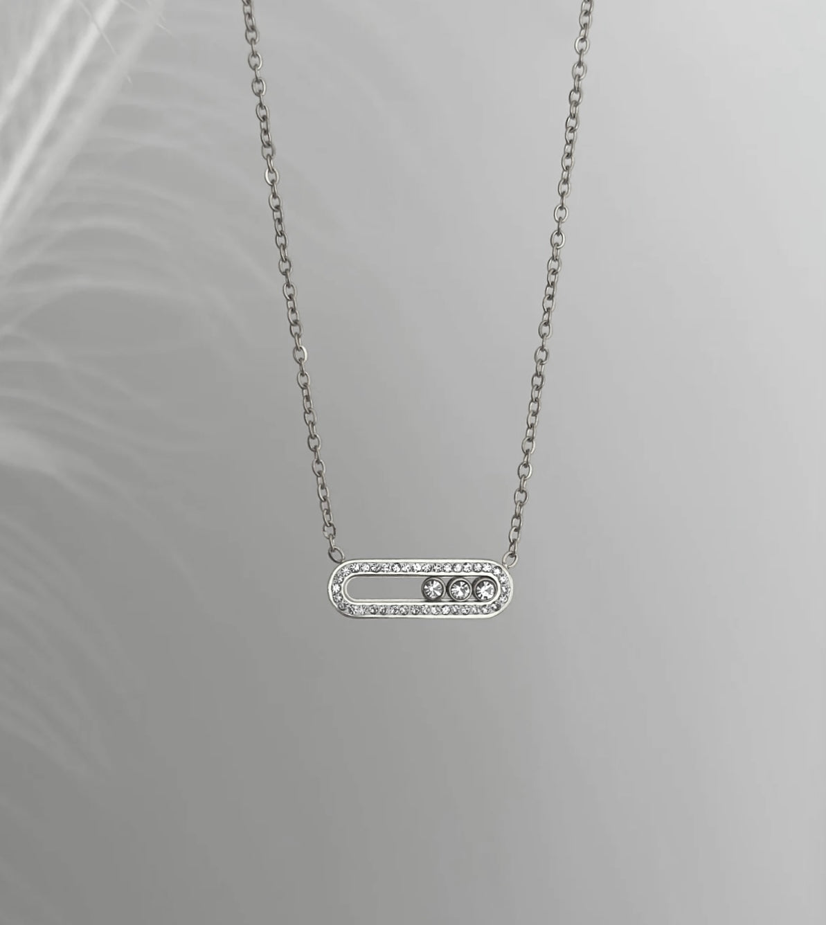 Messika zircon necklace