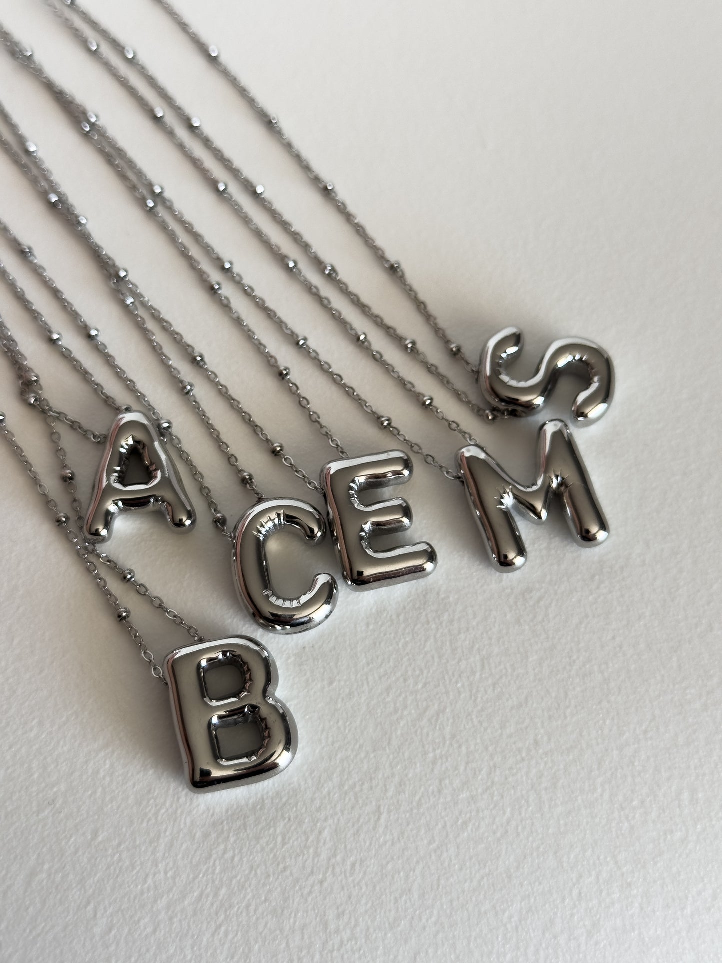 Letter necklace