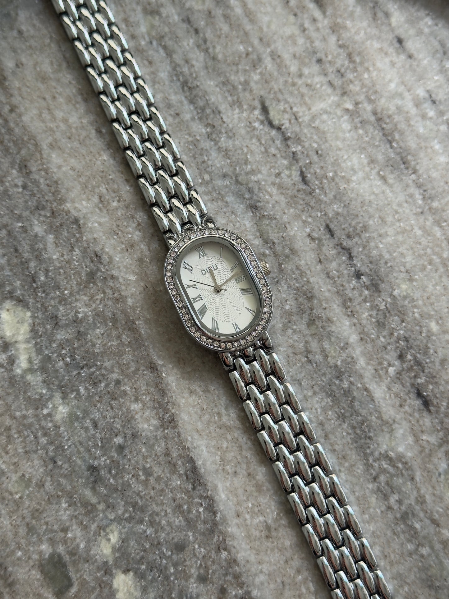 Oval silver