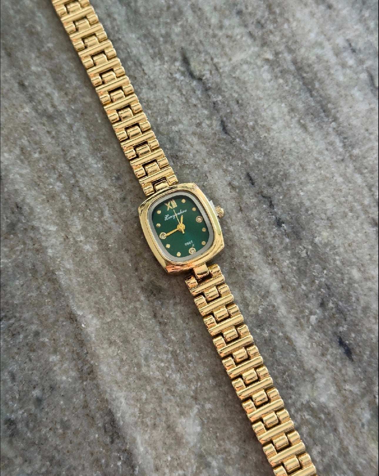 Gina gold-emerald