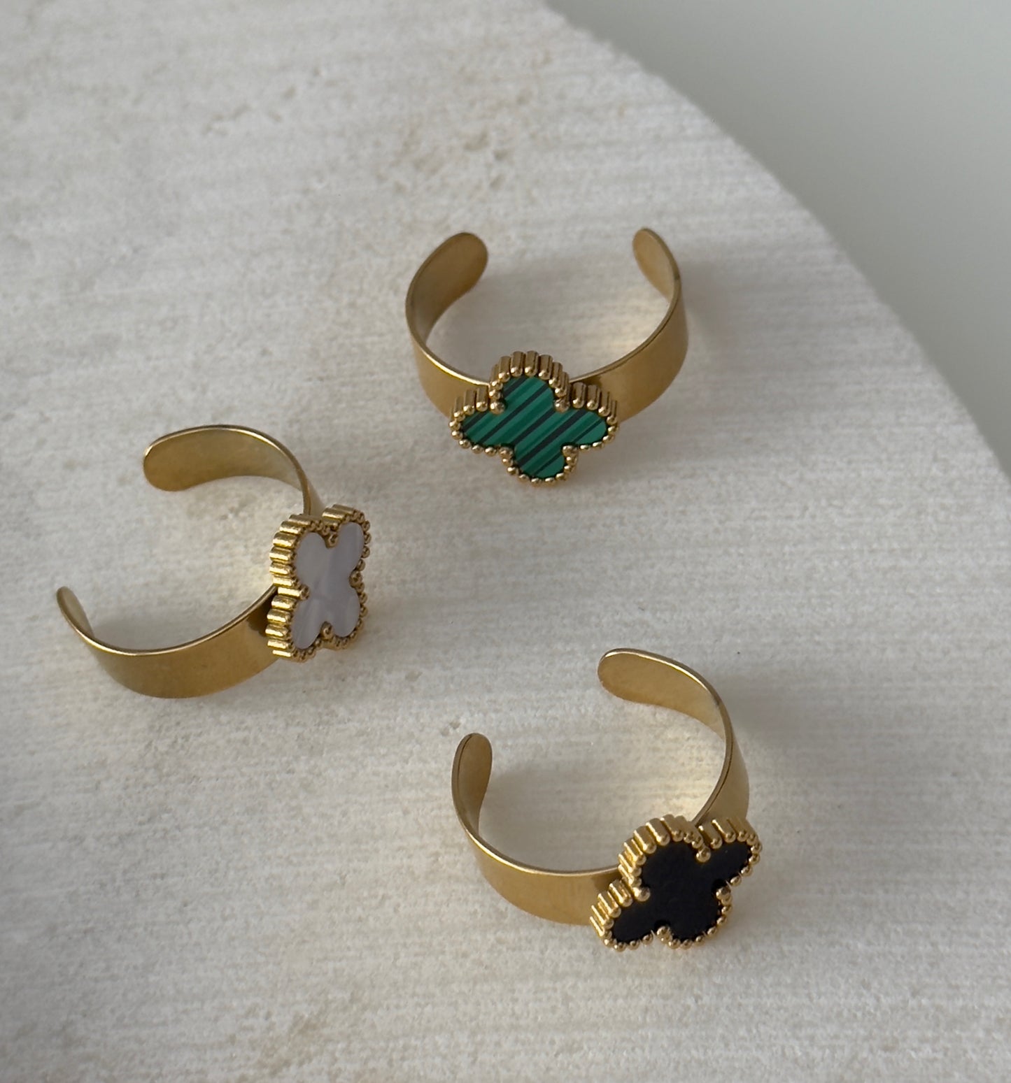 Van cleef open rings