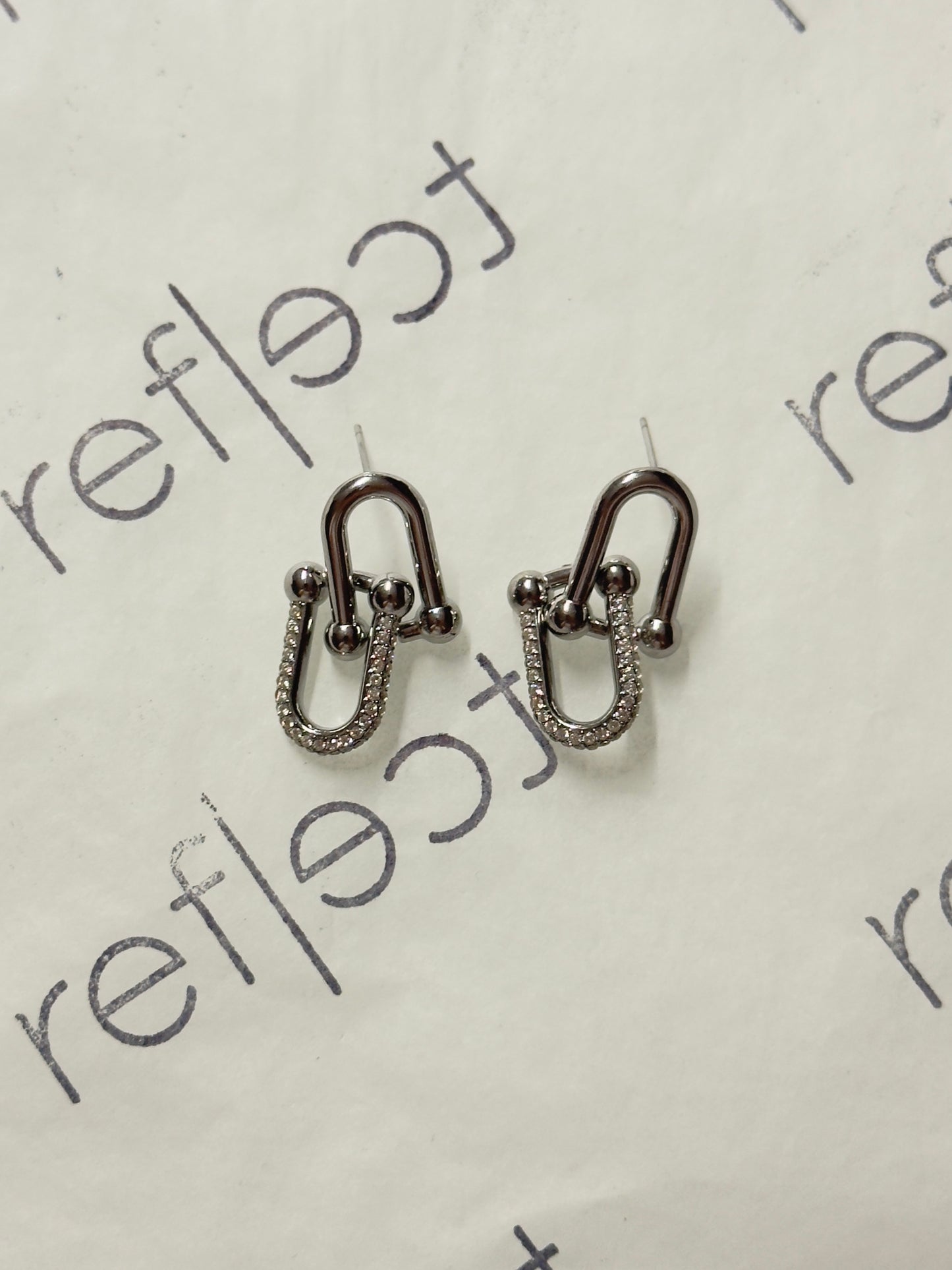 Chain earrings