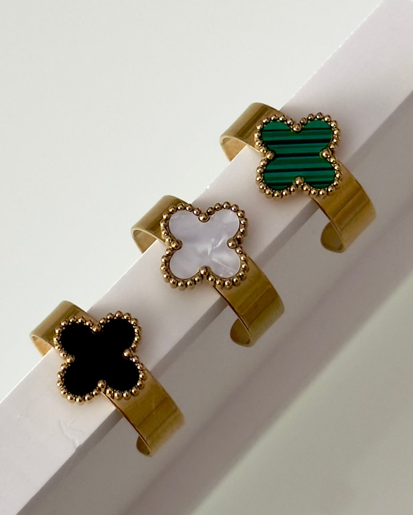 Van cleef open rings