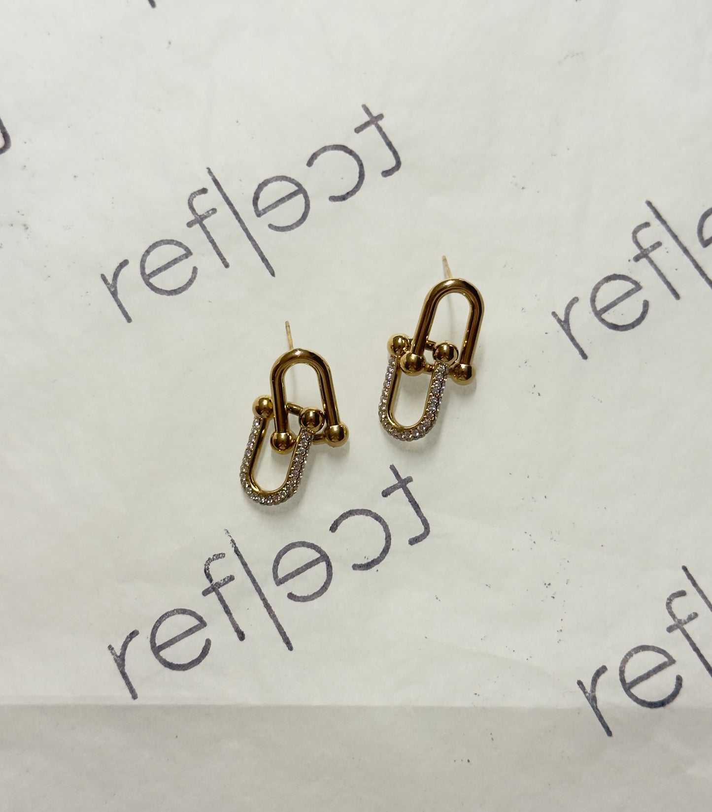Chain earrings