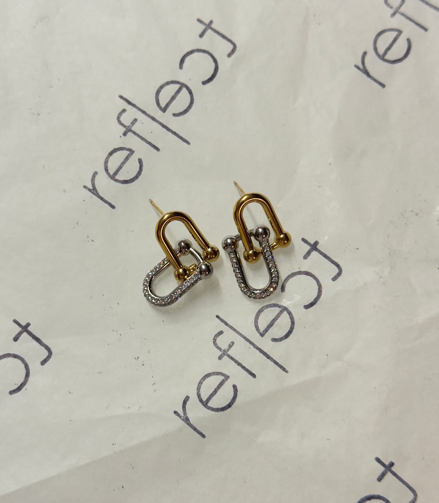 Chain earrings