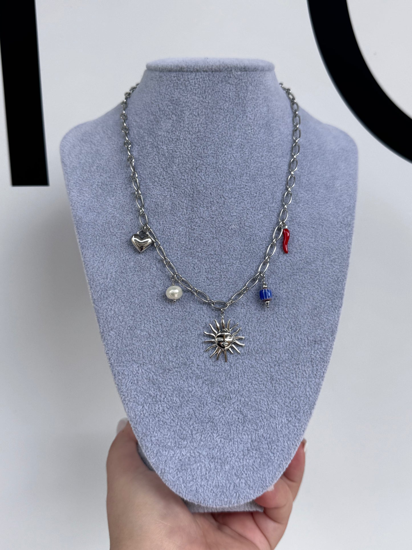 ☀️ charm necklace