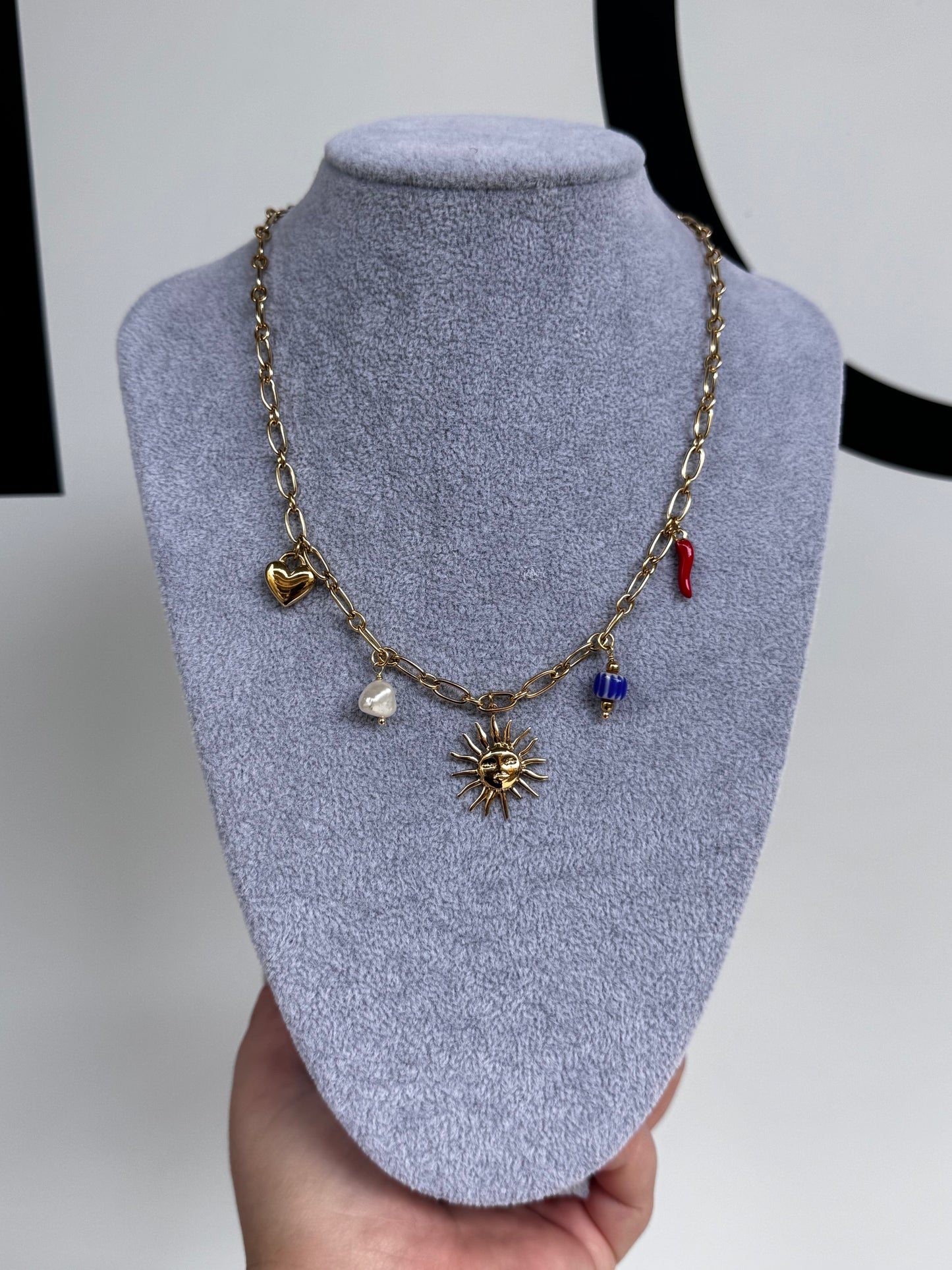 ☀️ charm necklace