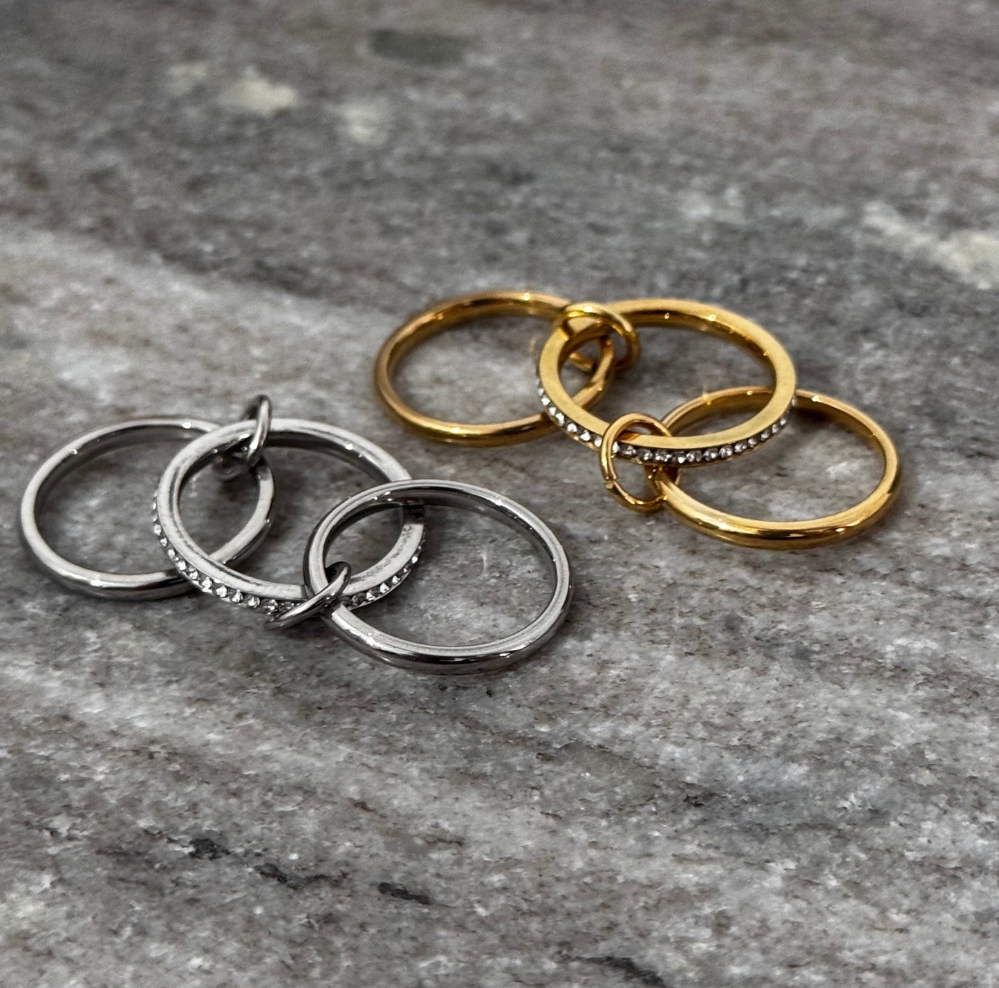 Triple ring
