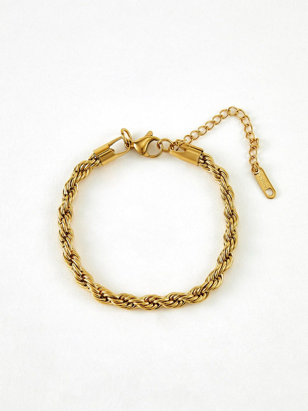 Twisted chain bracelet