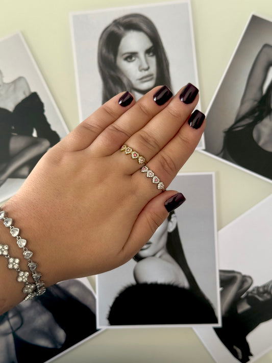 🩷 glam ring