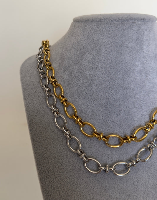 Round chain necklace