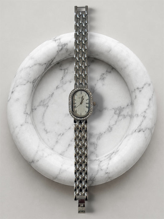 Oval silver