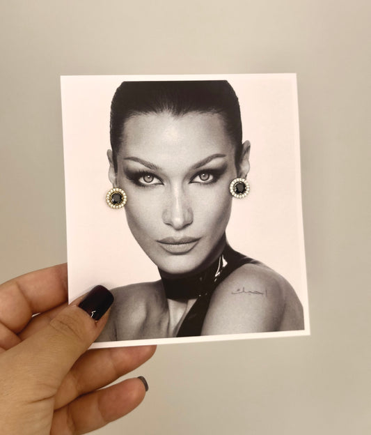 Royal ⚫️ earrings