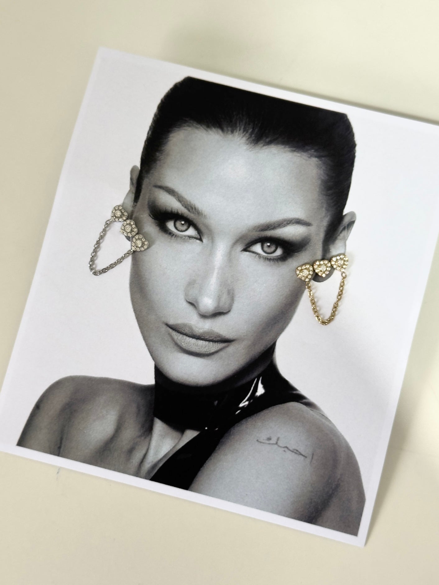 Heartless earrings