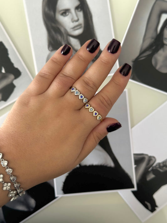 🩵 glam ring