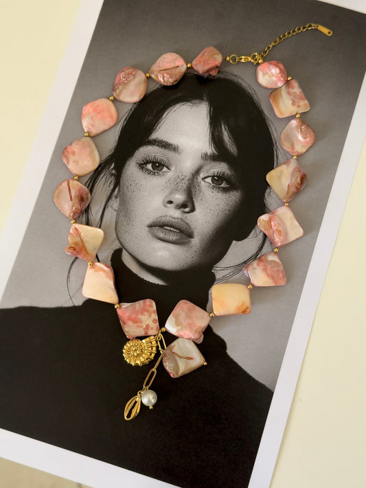 Pink dream necklace