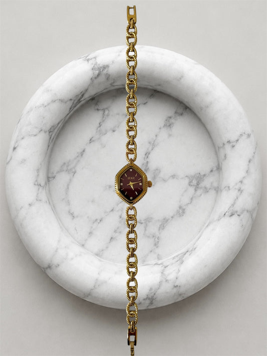 Vana burgundy premium watch
