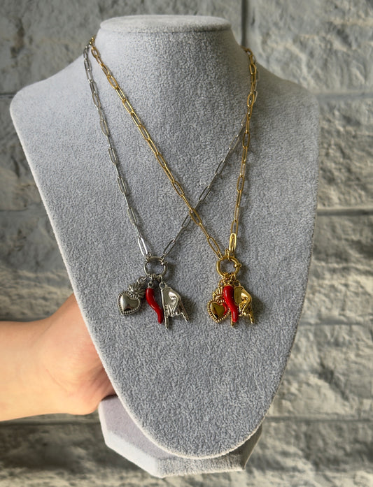 🌶️ charm necklace