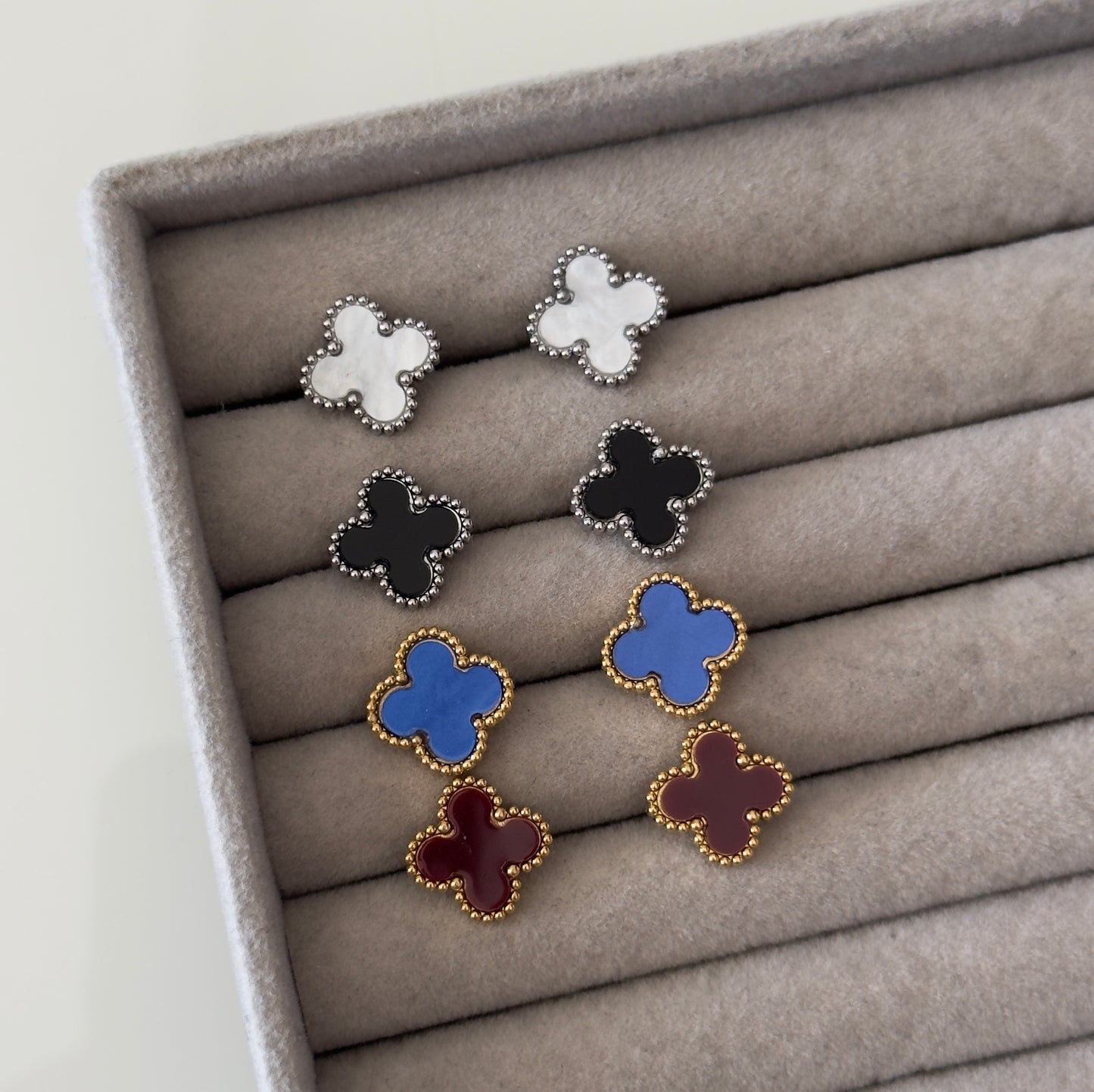 Colourful van cleef earrings