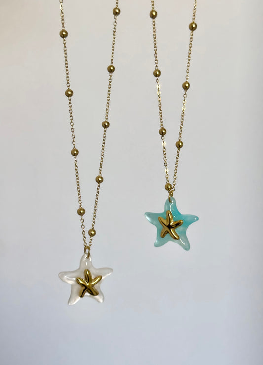 Starfish necklace