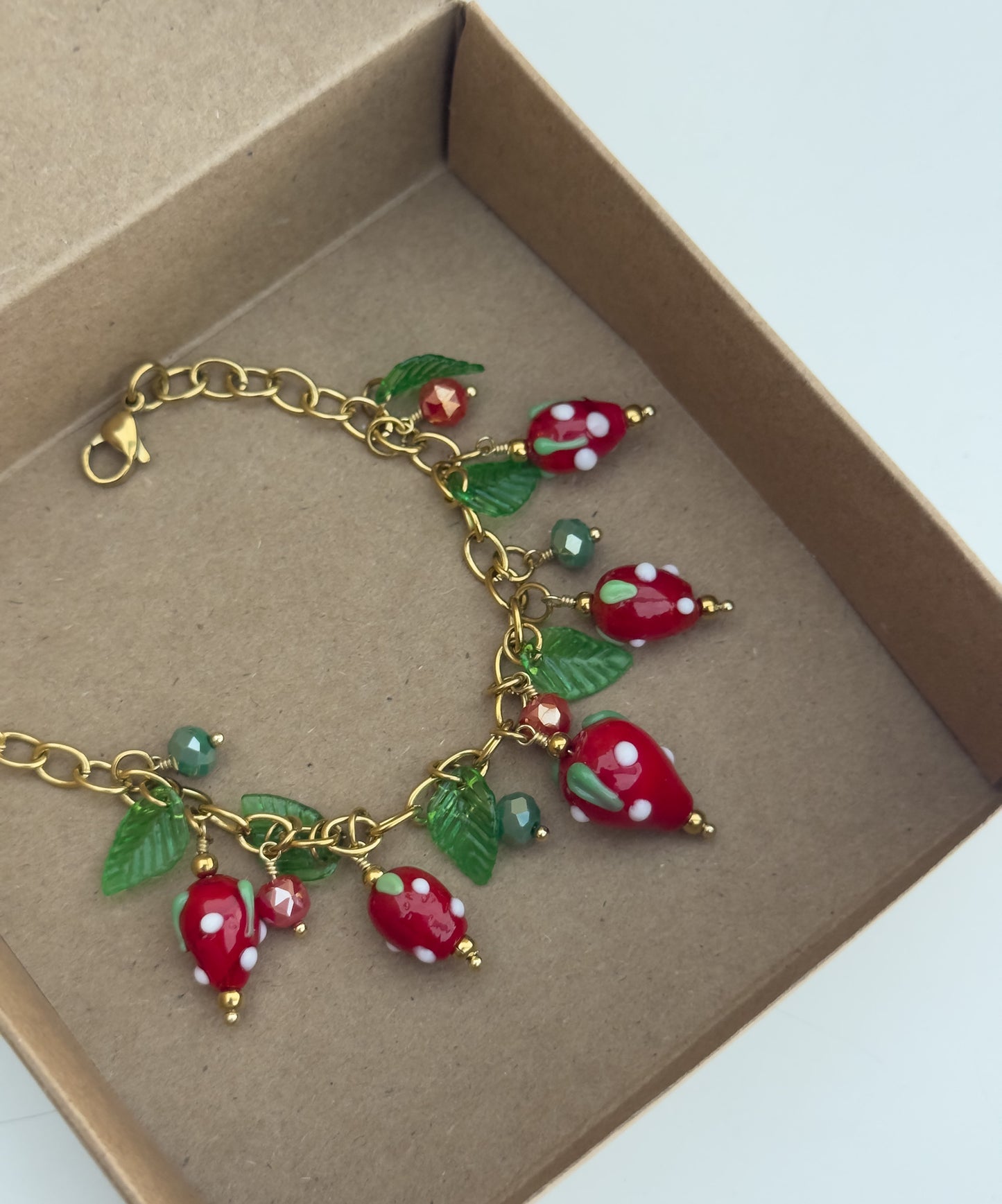 🍓 passion bracelet