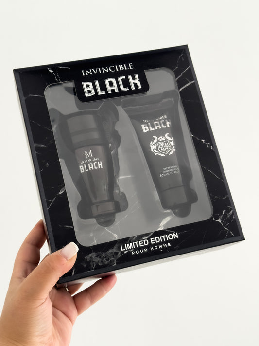 Invisible black set for men