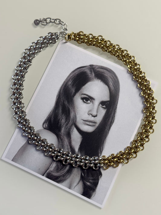 Mixed chunky necklace