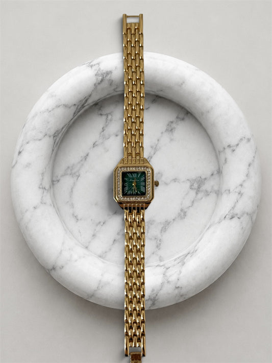 Bella gold-emerald