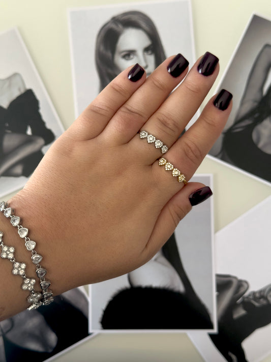 🤍 glam ring