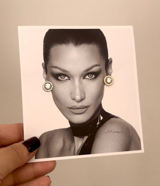 Royal ⚪️ earrings