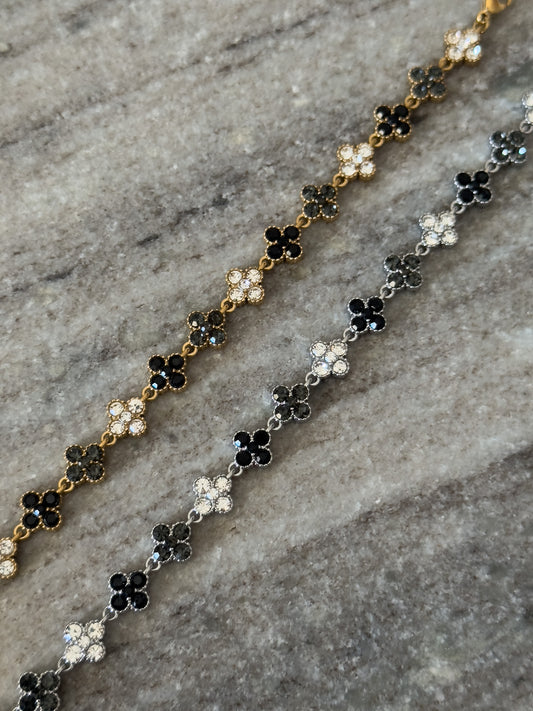 Black glam bracelet