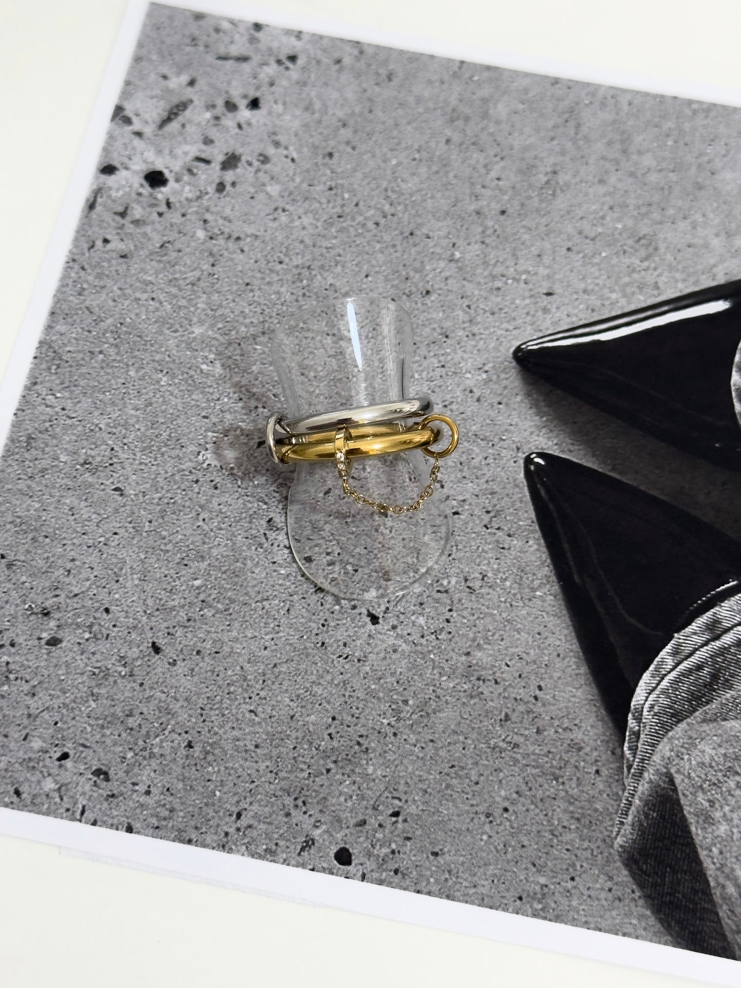 Chain drop ring