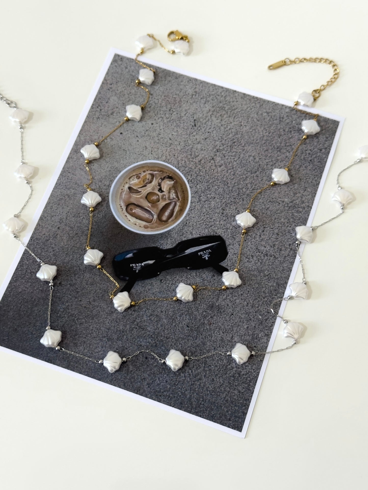 🐚 simple necklace