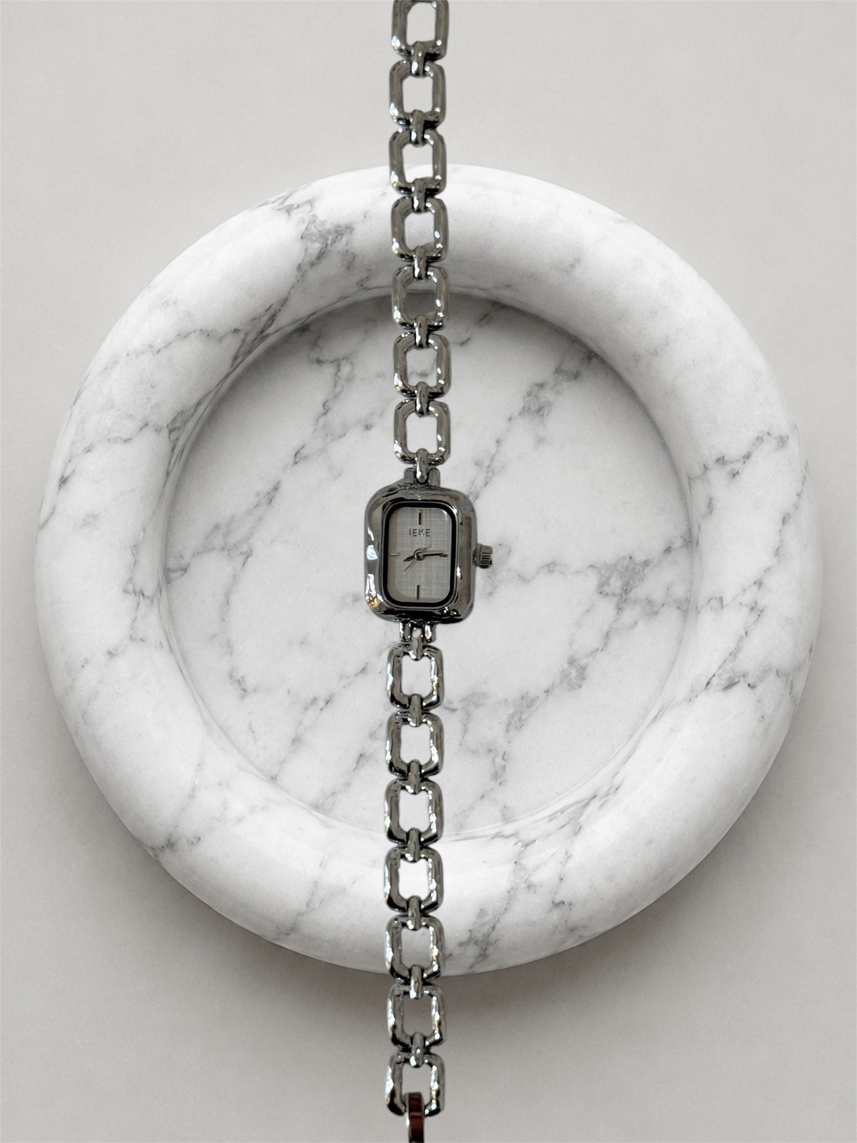 Siena silver premium watch