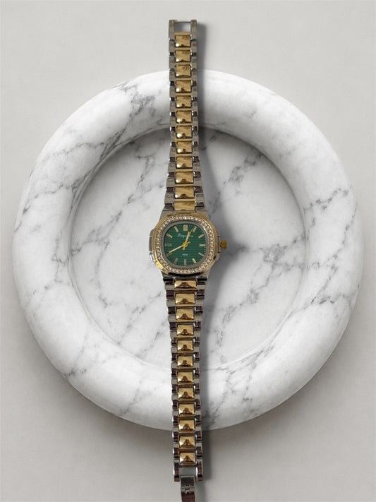 Lina mixed-emerald