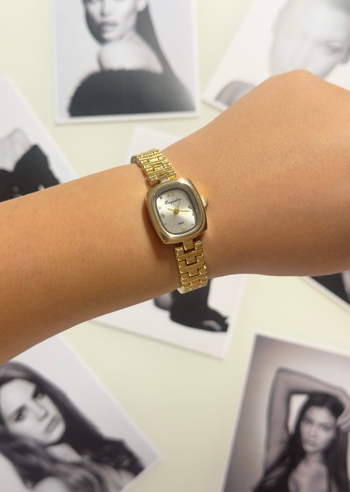 Gina gold-white