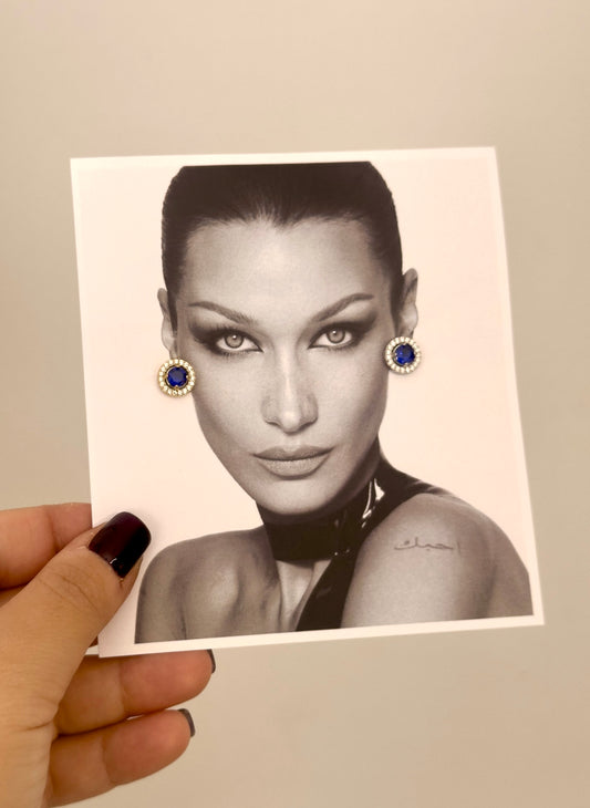 Royal 🔵 earrings