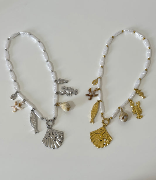 🐟 charm necklace